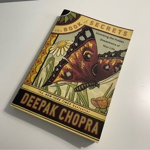 The Book of Secrets Self Help Book Deepak Chopra Mindful  Motivational Reading